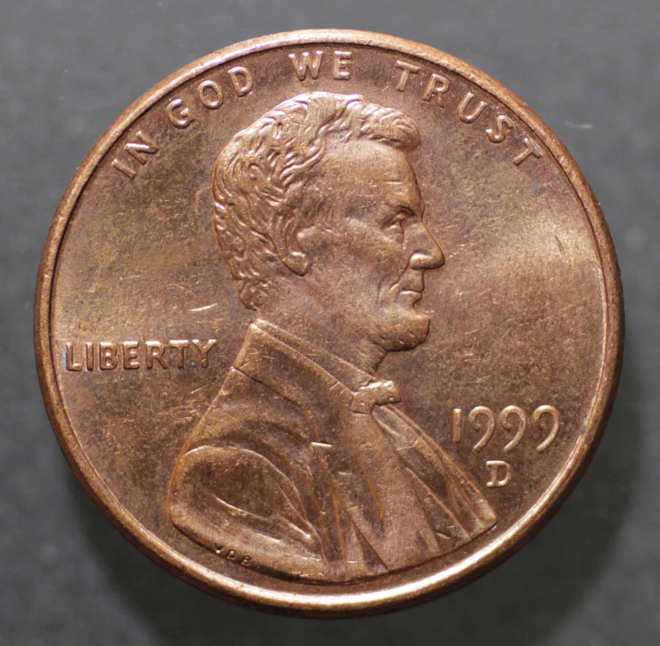 Lincoln-Memorial-Cent---1999-D-1-DR-007-|-Class-9-MDS